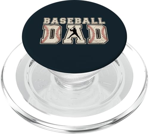 Proud Baseball Dad | Game Day Sports-Loving Coach Vathers PopSockets PopGrip für MagSafe von Dad Fuel Apparel.USA