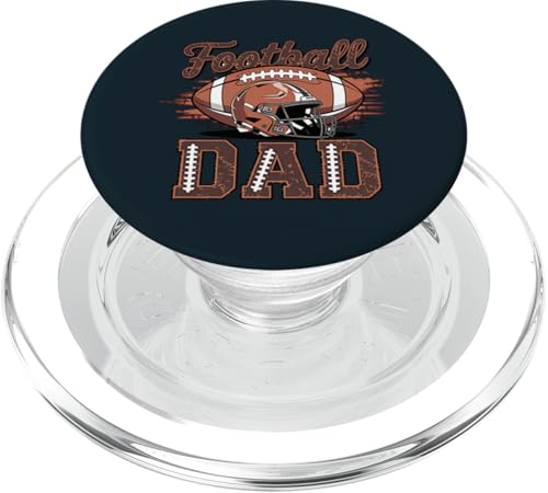 Stolzer Fußball-Vater | Spieltag Sportliebender Trainer Väter PopSockets PopGrip für MagSafe von Dad Fuel Apparel.USA