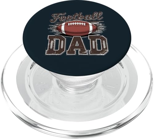 Stolzer Fußball-Vater | Spieltag Sportliebender Trainer Väter PopSockets PopGrip für MagSafe von Dad Fuel Apparel.USA