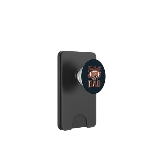 Stolzer Fußball-Vater | Spieltag Sportliebender Trainer Väter PopSockets PopWallet für MagSafe von Dad Fuel Apparel.USA