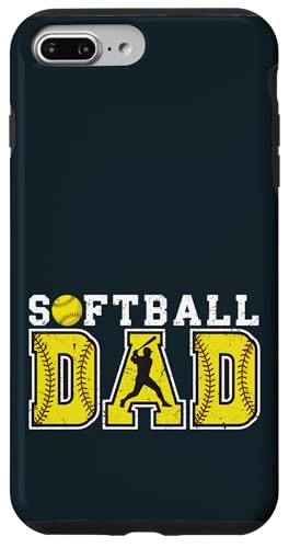 Stolzer Softball Dad | Game Day Sportliebende Trainer Väter Hülle für iPhone 7 Plus/8 Plus von Dad Fuel Apparel.USA