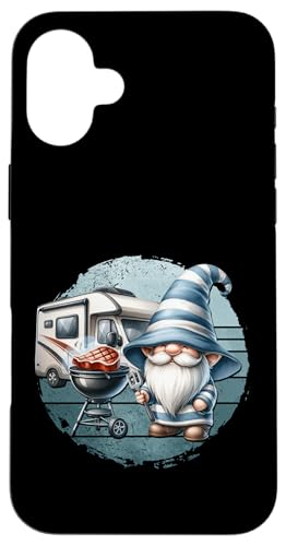 Camper Dad Grilling Gnome For Fathers Day Retro Camping Hülle für iPhone 16 Plus Camper Dad Grilling Gnome For Fathers Day Retro Camping Hülle für iPhone 16 Plus von Dad Grilling Gnome Camping Gifts For Steak Lovers
