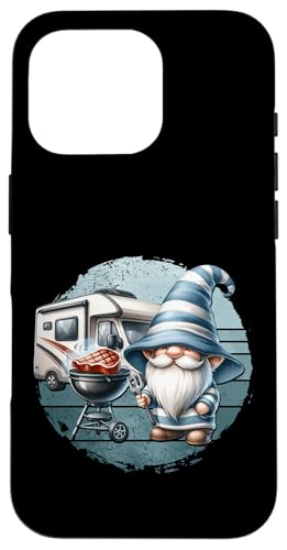 Camper Dad Grilling Gnome For Fathers Day Retro Camping Hülle für iPhone 16 Pro Camper Dad Grilling Gnome For Fathers Day Retro Camping Hülle für iPhone 16 Pro von Dad Grilling Gnome Camping Gifts For Steak Lovers
