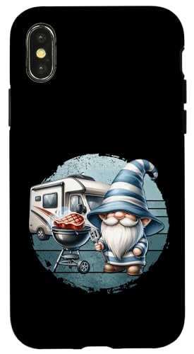 Camper Dad Grilling Gnome For Fathers Day Retro Camping Hülle für iPhone X/XS Camper Dad Grilling Gnome For Fathers Day Retro Camping Hülle für iPhone X/XS von Dad Grilling Gnome Camping Gifts For Steak Lovers