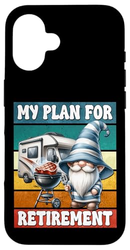Camping Retirement Plan Gnome For Retired Men Camper Dad Hülle für iPhone 16 Camping Retirement Plan Gnome For Retired Men Camper Dad Hülle für iPhone 16 von Dad Grilling Gnome Camping Gifts For Steak Lovers