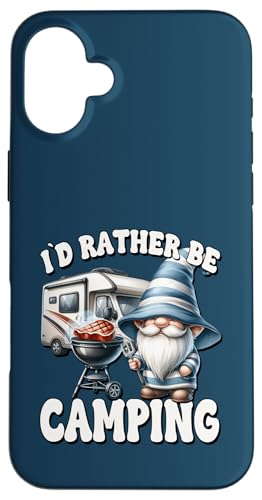 Dad Camper Gnome Funny Saying For Men Id Rather Be Camping Hülle für iPhone 16 Plus Dad Camper Gnome Funny Saying For Men Id Rather Be Camping Hülle für iPhone 16 Plus von Dad Grilling Gnome Camping Gifts For Steak Lovers