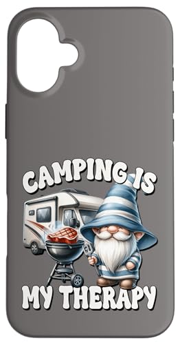 Grill Dad Gnome Funny Saying Grilling Camping Is My Therapy Hülle für iPhone 16 Plus Grill Dad Gnome Funny Saying Grilling Camping Is My Therapy Hülle für iPhone 16 Plus von Dad Grilling Gnome Camping Gifts For Steak Lovers