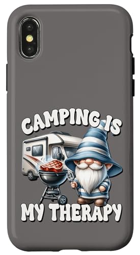 Grill Dad Gnome Funny Saying Grilling Camping Is My Therapy Hülle für iPhone X/XS Grill Dad Gnome Funny Saying Grilling Camping Is My Therapy Hülle für iPhone X/XS von Dad Grilling Gnome Camping Gifts For Steak Lovers