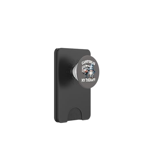 Grill Dad Gnome Funny Saying Grilling Camping Is My Therapy PopSockets PopWallet für MagSafe Grill Dad Gnome Funny Saying Grilling Camping Is My Therapy PopSockets PopWallet für MagSafe von Dad Grilling Gnome Camping Gifts For Steak Lovers