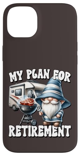 Retired Dad Gnome Retirement Plan Is Grilling And Camping Hülle für iPhone 14 Plus Retired Dad Gnome Retirement Plan Is Grilling And Camping Hülle für iPhone 14 Plus von Dad Grilling Gnome Camping Gifts For Steak Lovers