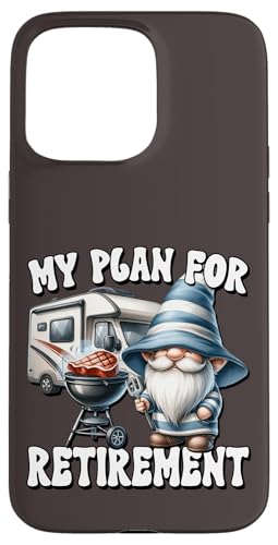 Retired Dad Gnome Retirement Plan Is Grilling And Camping Hülle für iPhone 15 Pro Max Retired Dad Gnome Retirement Plan Is Grilling And Camping Hülle für iPhone 15 Pro Max von Dad Grilling Gnome Camping Gifts For Steak Lovers