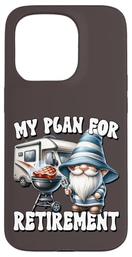 Retired Dad Gnome Retirement Plan Is Grilling And Camping Hülle für iPhone 15 Pro Retired Dad Gnome Retirement Plan Is Grilling And Camping Hülle für iPhone 15 Pro von Dad Grilling Gnome Camping Gifts For Steak Lovers