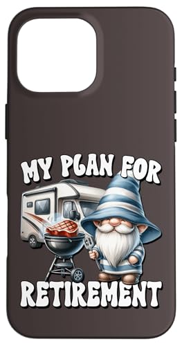 Retired Dad Gnome Retirement Plan Is Grilling And Camping Hülle für iPhone 16 Pro Max Retired Dad Gnome Retirement Plan Is Grilling And Camping Hülle für iPhone 16 Pro Max von Dad Grilling Gnome Camping Gifts For Steak Lovers