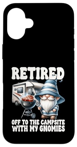 Retired Dad Grill Gnome For Campers Funny Camping Retirement Hülle für iPhone 16 Plus Retired Dad Grill Gnome For Campers Funny Camping Retirement Hülle für iPhone 16 Plus von Dad Grilling Gnome Camping Gifts For Steak Lovers