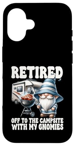 Retired Dad Grill Gnome For Campers Funny Camping Retirement Hülle für iPhone 16 Retired Dad Grill Gnome For Campers Funny Camping Retirement Hülle für iPhone 16 von Dad Grilling Gnome Camping Gifts For Steak Lovers