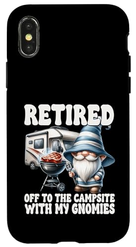 Retired Dad Grill Gnome For Campers Funny Camping Retirement Hülle für iPhone X/XS Retired Dad Grill Gnome For Campers Funny Camping Retirement Hülle für iPhone X/XS von Dad Grilling Gnome Camping Gifts For Steak Lovers