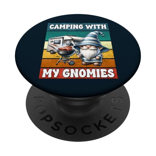 Retro Camper Dad Grilling Gnome For Men Funny Camping Saying PopSockets Klebender PopGrip Retro Camper Dad Grilling Gnome For Men Funny Camping Saying PopSockets Klebender PopGrip von Dad Grilling Gnome Camping Gifts For Steak Lovers