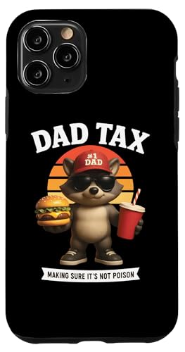 Dad Tax Lustiger Burger Waschbär Snack Inspector Grill Vater Hülle für iPhone 11 Pro Dad Tax Lustiger Burger Waschbär Snack Inspector Grill Vater Hülle für iPhone 11 Pro von Dad Humor Co.