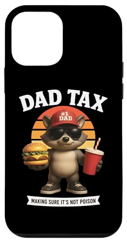 Dad Tax Lustiger Burger Waschbär Snack Inspector Grill Vater Hülle für iPhone 12 mini Dad Tax Lustiger Burger Waschbär Snack Inspector Grill Vater Hülle für iPhone 12 mini von Dad Humor Co.