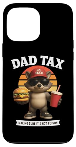 Dad Tax Lustiger Burger Waschbär Snack Inspector Grill Vater Hülle für iPhone 13 Pro Max Dad Tax Lustiger Burger Waschbär Snack Inspector Grill Vater Hülle für iPhone 13 Pro Max von Dad Humor Co.