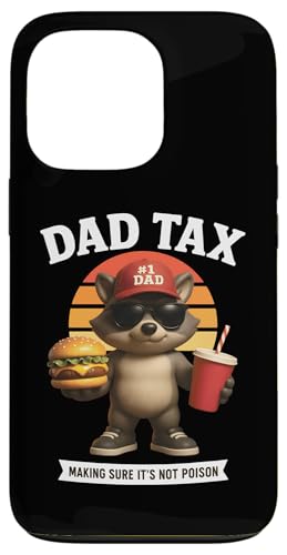 Dad Tax Lustiger Burger Waschbär Snack Inspector Grill Vater Hülle für iPhone 13 Pro Dad Tax Lustiger Burger Waschbär Snack Inspector Grill Vater Hülle für iPhone 13 Pro von Dad Humor Co.