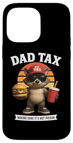 Dad Tax Lustiger Burger Waschbär Snack Inspector Grill Vater Hülle für iPhone 14 Pro Max Dad Tax Lustiger Burger Waschbär Snack Inspector Grill Vater Hülle für iPhone 14 Pro Max von Dad Humor Co.