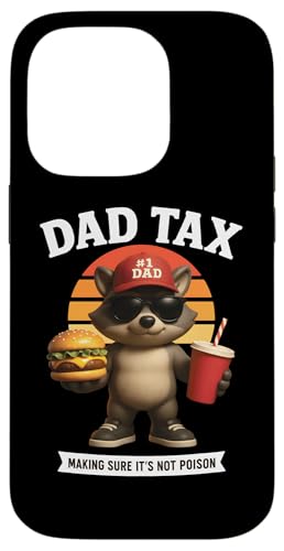 Dad Tax Lustiger Burger Waschbär Snack Inspector Grill Vater Hülle für iPhone 14 Pro Dad Tax Lustiger Burger Waschbär Snack Inspector Grill Vater Hülle für iPhone 14 Pro von Dad Humor Co.