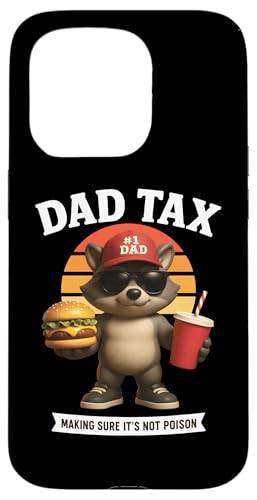 Dad Tax Lustiger Burger Waschbär Snack Inspector Grill Vater Hülle für iPhone 15 Pro Dad Tax Lustiger Burger Waschbär Snack Inspector Grill Vater Hülle für iPhone 15 Pro von Dad Humor Co.