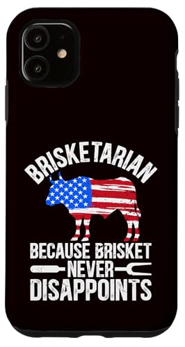 BBQ - Brisketarian Weil Brisket nie enttäuscht Hülle für iPhone 11 BBQ - Brisketarian Weil Brisket nie enttäuscht Hülle für iPhone 11 von Dad Jokes Barbecue Smoking Meats Design Outfit