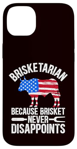 BBQ - Brisketarian Weil Brisket nie enttäuscht Hülle für iPhone 14 Plus BBQ - Brisketarian Weil Brisket nie enttäuscht Hülle für iPhone 14 Plus von Dad Jokes Barbecue Smoking Meats Design Outfit