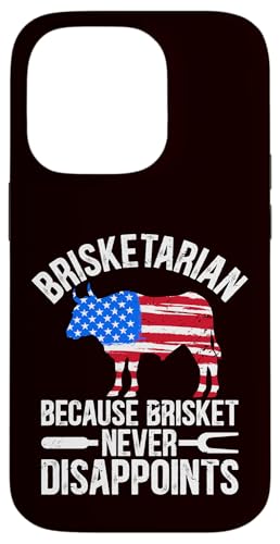 BBQ - Brisketarian Weil Brisket nie enttäuscht Hülle für iPhone 14 Pro BBQ - Brisketarian Weil Brisket nie enttäuscht Hülle für iPhone 14 Pro von Dad Jokes Barbecue Smoking Meats Design Outfit