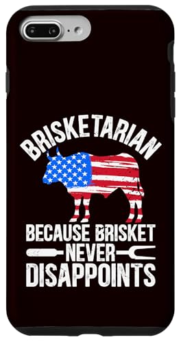 BBQ - Brisketarian Weil Brisket nie enttäuscht Hülle für iPhone 7 Plus/8 Plus BBQ - Brisketarian Weil Brisket nie enttäuscht Hülle für iPhone 7 Plus/8 Plus von Dad Jokes Barbecue Smoking Meats Design Outfit