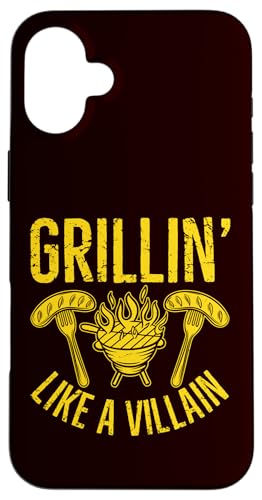 BBQ - Grillen wie ein Bösewicht Hülle für iPhone 16 Plus BBQ - Grillen wie ein Bösewicht Hülle für iPhone 16 Plus von Dad Jokes Barbecue Smoking Meats Design Outfit