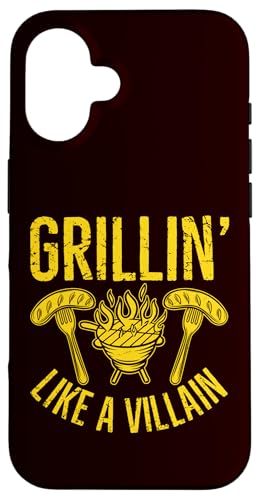 BBQ - Grillen wie ein Bösewicht Hülle für iPhone 16 BBQ - Grillen wie ein Bösewicht Hülle für iPhone 16 von Dad Jokes Barbecue Smoking Meats Design Outfit
