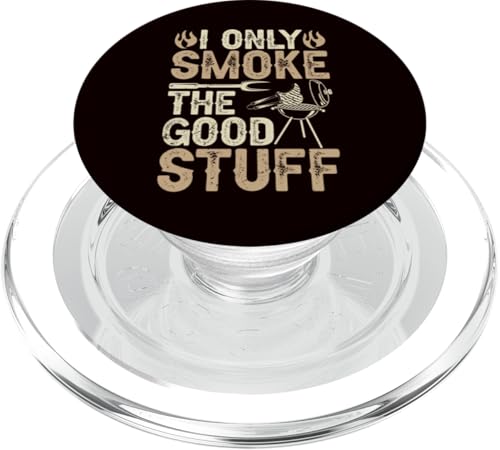 BBQ - Ich rauche nur die guten Sachen PopSockets PopGrip für MagSafe BBQ - Ich rauche nur die guten Sachen PopSockets PopGrip für MagSafe von Dad Jokes Barbecue Smoking Meats Design Outfit