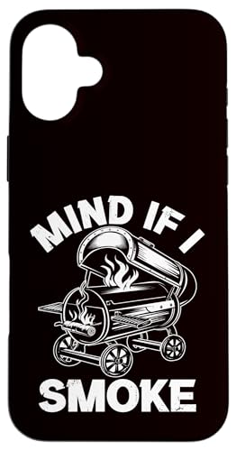 BBQ - Mind If I Smoke Hülle für iPhone 16 Plus BBQ - Mind If I Smoke Hülle für iPhone 16 Plus von Dad Jokes Barbecue Smoking Meats Design Outfit