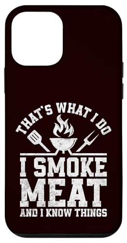 BBQ - That's What I Do I Smoke Meat And I Know Things Hülle für iPhone 12 mini BBQ - That's What I Do I Smoke Meat And I Know Things Hülle für iPhone 12 mini von Dad Jokes Barbecue Smoking Meats Design Outfit