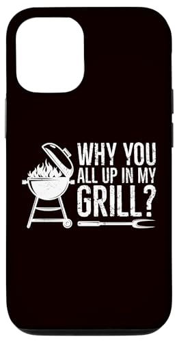 BBQ — Warum ihr alle in meinem Grill seid Hülle für iPhone 12/12 Pro BBQ — Warum ihr alle in meinem Grill seid Hülle für iPhone 12/12 Pro von Dad Jokes Barbecue Smoking Meats Design Outfit