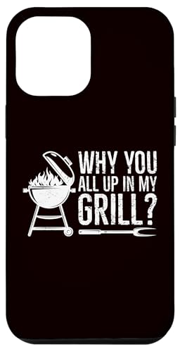 BBQ — Warum ihr alle in meinem Grill seid Hülle für iPhone 12 Pro Max BBQ — Warum ihr alle in meinem Grill seid Hülle für iPhone 12 Pro Max von Dad Jokes Barbecue Smoking Meats Design Outfit