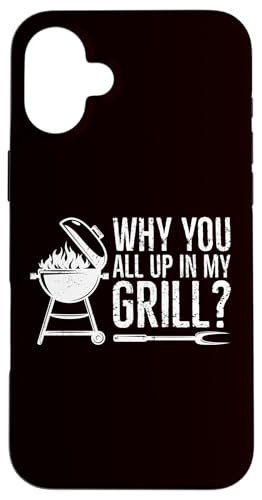 BBQ — Warum ihr alle in meinem Grill seid Hülle für iPhone 16 Plus BBQ — Warum ihr alle in meinem Grill seid Hülle für iPhone 16 Plus von Dad Jokes Barbecue Smoking Meats Design Outfit
