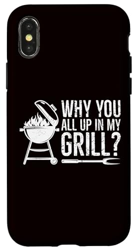 BBQ — Warum ihr alle in meinem Grill seid Hülle für iPhone X/XS BBQ — Warum ihr alle in meinem Grill seid Hülle für iPhone X/XS von Dad Jokes Barbecue Smoking Meats Design Outfit