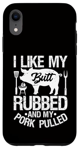Dad Wokes Barbecue-Outfit mit geräuchertem Fleisch Hülle für iPhone XR Dad Wokes Barbecue-Outfit mit geräuchertem Fleisch Hülle für iPhone XR von Dad Jokes Barbecue Smoking Meats Design Outfit