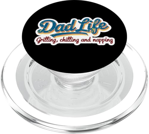 Dad Life Grillen, Chillen und Nickerchen, lustiger Vatertag PopSockets PopGrip für MagSafe Dad Life Grillen, Chillen und Nickerchen, lustiger Vatertag PopSockets PopGrip für MagSafe von Dad Life Grilling Chilling And Napping Products