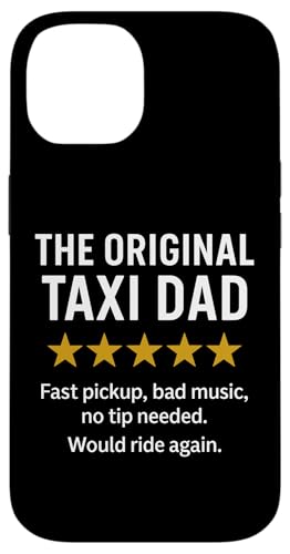 Das originale lustige Taxi Dad Meme Hülle für iPhone 14 Das originale lustige Taxi Dad Meme Hülle für iPhone 14 von Dad Review Funny Fathers Rated by NLTS