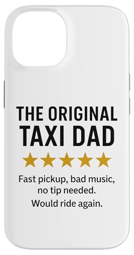 Das originale lustige Taxi Dad Meme Hülle für iPhone 14 Das originale lustige Taxi Dad Meme Hülle für iPhone 14 von Dad Review Funny Fathers Rated by NLTS