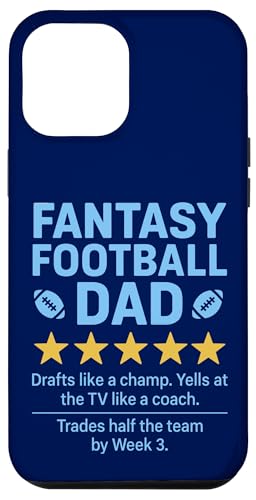 Fantasy Football Dad Five Review, mit 5 Sternen, humorvolles Design Hülle für iPhone 12 Pro Max Fantasy Football Dad Five Review, mit 5 Sternen, humorvolles Design Hülle für iPhone 12 Pro Max von Dad Review Funny Fathers Rated by NLTS