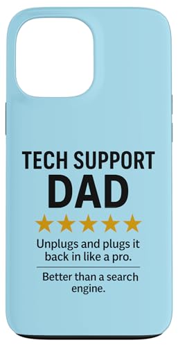 Fünf-Sterne-Meme von Tech Support Dad Hülle für iPhone 13 Pro Max Fünf-Sterne-Meme von Tech Support Dad Hülle für iPhone 13 Pro Max von Dad Review Funny Fathers Rated by NLTS
