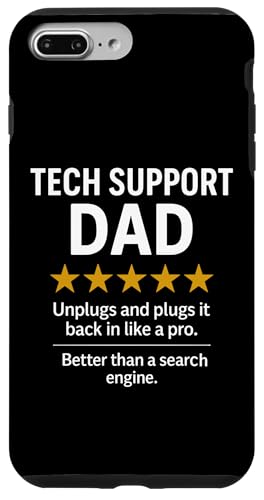 Fünf-Sterne-Meme von Tech Support Dad Hülle für iPhone 7 Plus/8 Plus Fünf-Sterne-Meme von Tech Support Dad Hülle für iPhone 7 Plus/8 Plus von Dad Review Funny Fathers Rated by NLTS