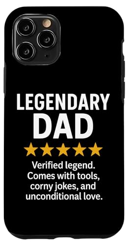 Lustiger 5-Sterne-Bericht von Legendary Dad Hülle für iPhone 11 Pro Lustiger 5-Sterne-Bericht von Legendary Dad Hülle für iPhone 11 Pro von Dad Review Funny Fathers Rated by NLTS