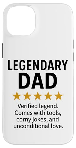 Lustiger 5-Sterne-Bericht von Legendary Dad Hülle für iPhone 14 Plus Lustiger 5-Sterne-Bericht von Legendary Dad Hülle für iPhone 14 Plus von Dad Review Funny Fathers Rated by NLTS
